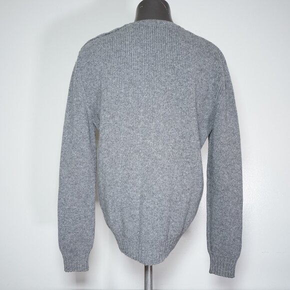 A.P.C. Vintage Wool Knit Crewneck Sweater Size L - Picture 3 of 5